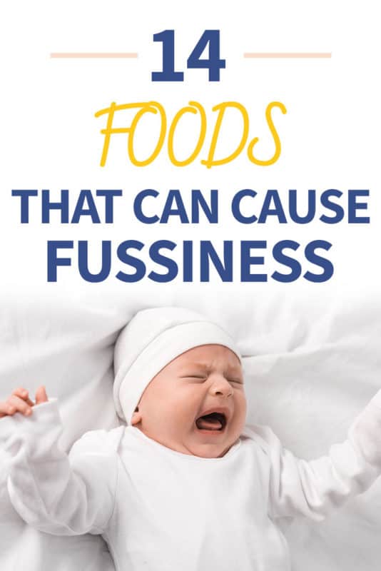 foods that can cause fussiness in babies