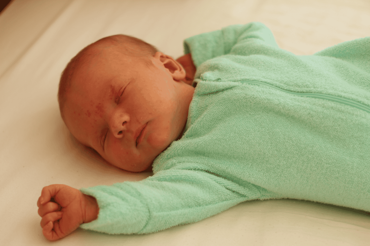 newborn baby sleeping