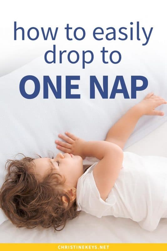drop to one nap