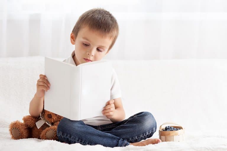 toddler having rest time