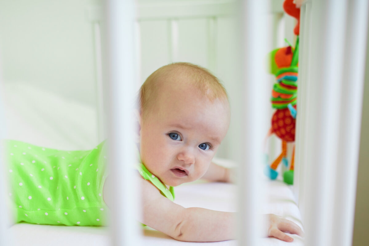 baby in crib
