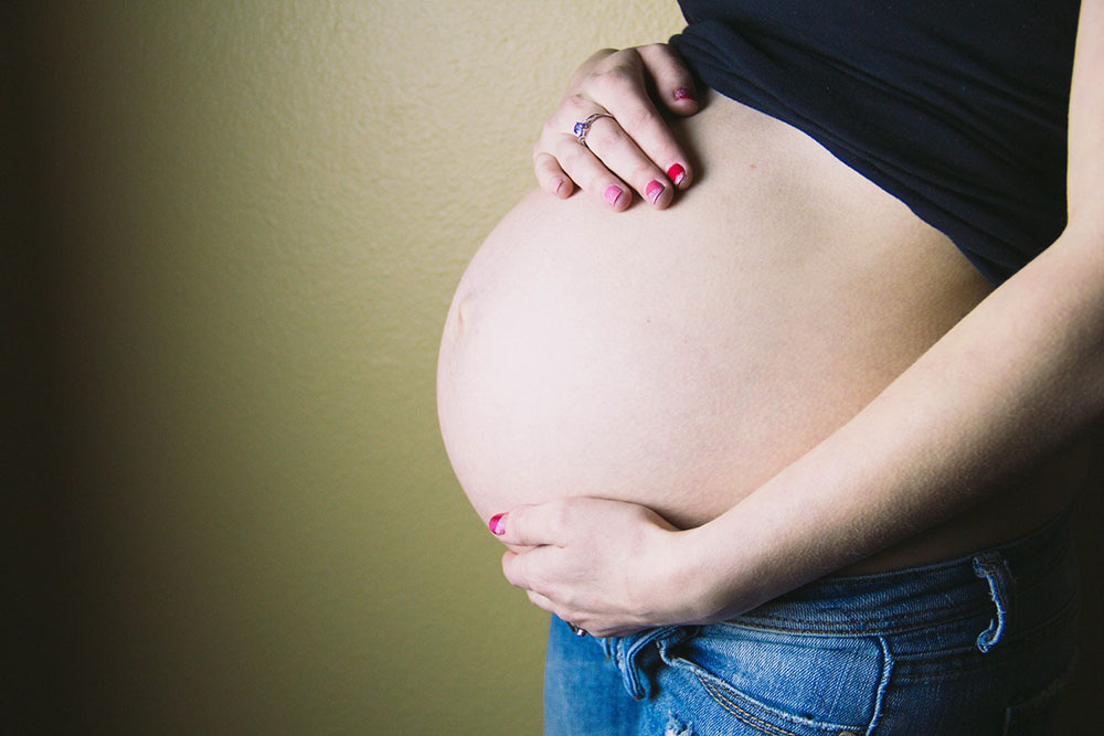 pregnant woman