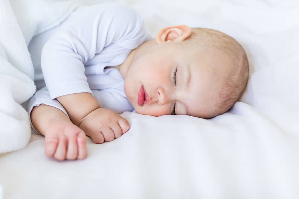 baby sleeping later