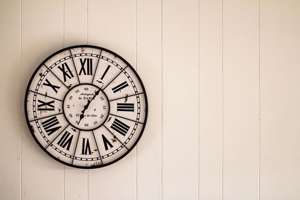 clock on the wall