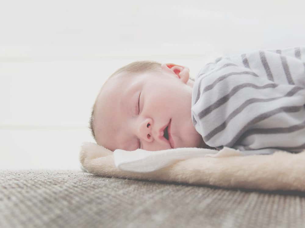 newborn baby sleeping
