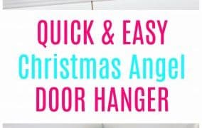 Image for Quick & Easy A is for Angel Door Hanger Christmas Bible Story Art for Little Kids