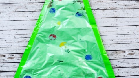 Image for A Big Christmas Tree No-Mess Sensory Play Activity for Kids -
