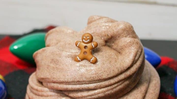 Image for Gingerbread Slime - Easy Christmas Slime Recipe (Without Borax!)