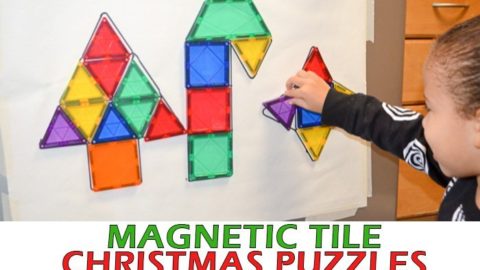 Image for Magnetic Tile Christmas Puzzles