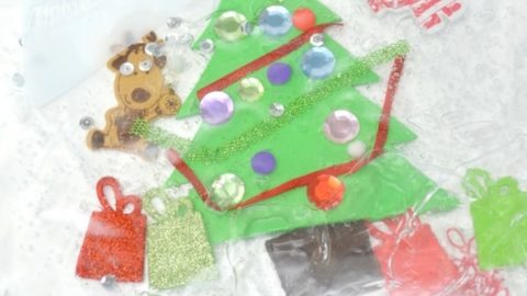 Image for Decorate a Christmas Tree Sensory Bag for Babies