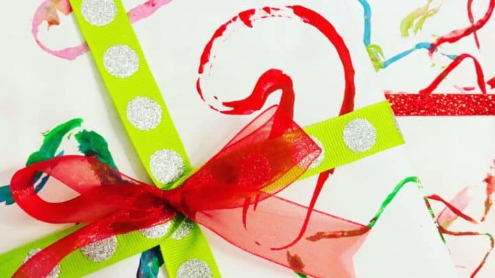 Image for DIY Holiday Gift Wrap – Cookie Cutter Prints