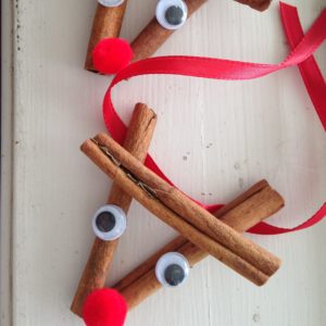 Image for Cinnamon Stick Reindeer Ornament
