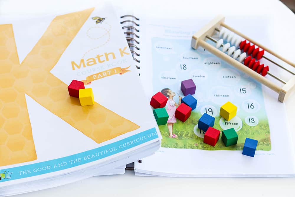 the good and the beautiful level kindergarten math curriculum