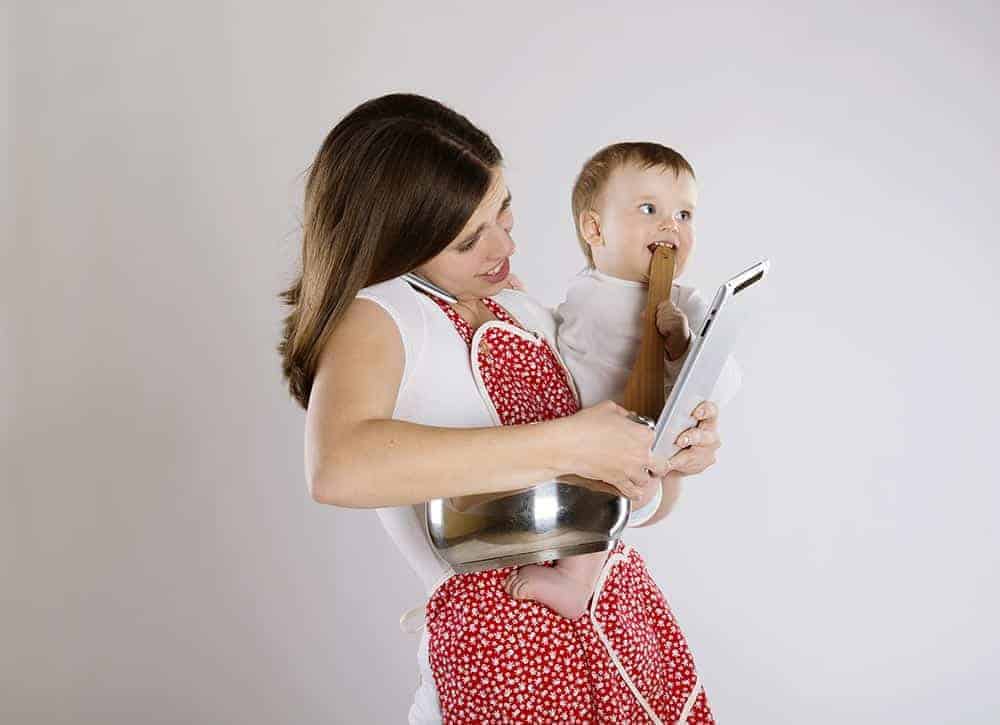 how to get things done with a baby