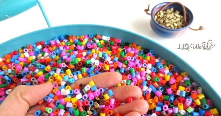 Image for Find the Gold in the Rainbow Sensory Play