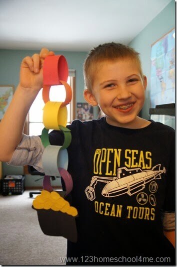 Image for St. Patrick’s Day Hanging Rainbow Craft