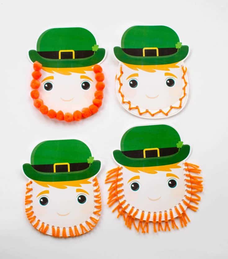 Image for Easy Leprechaun Craft for Kids with Free Printable