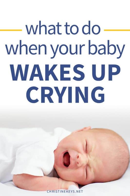 baby wakes up crying from naps