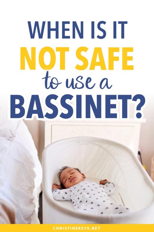 how long can a baby stay in a bassinet