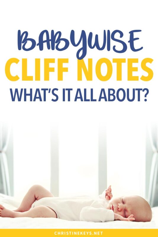 babywise cliff notes
