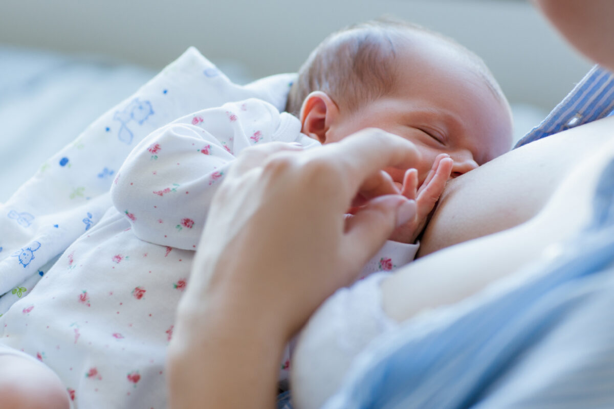 babywise mom nursing baby