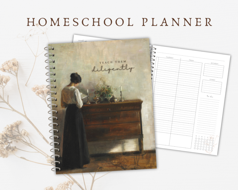 printable homeschool planner
