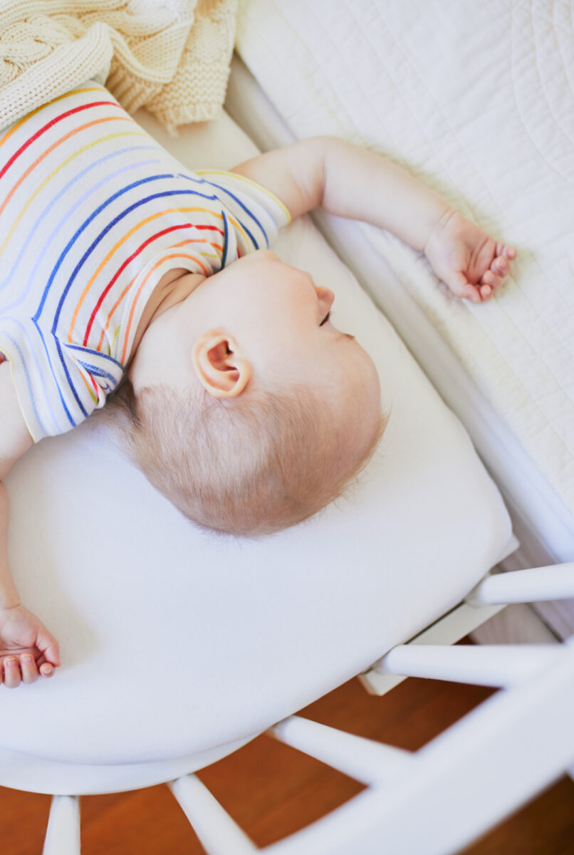baby in co sleeper