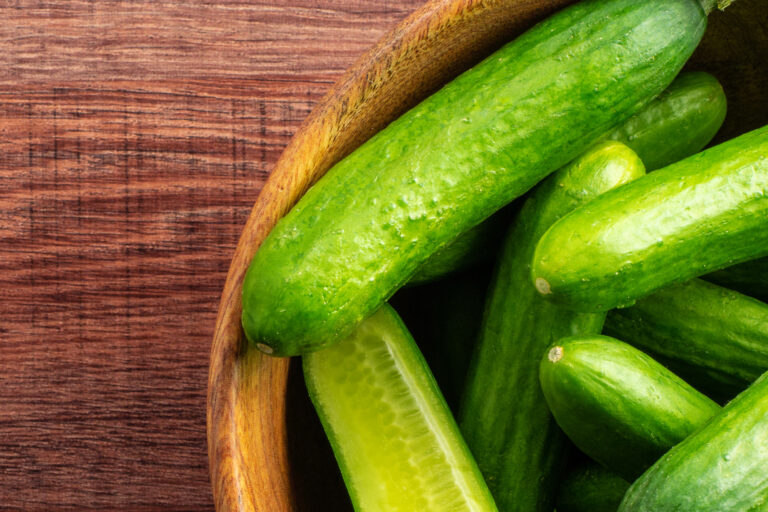 dehydrating cucumbers