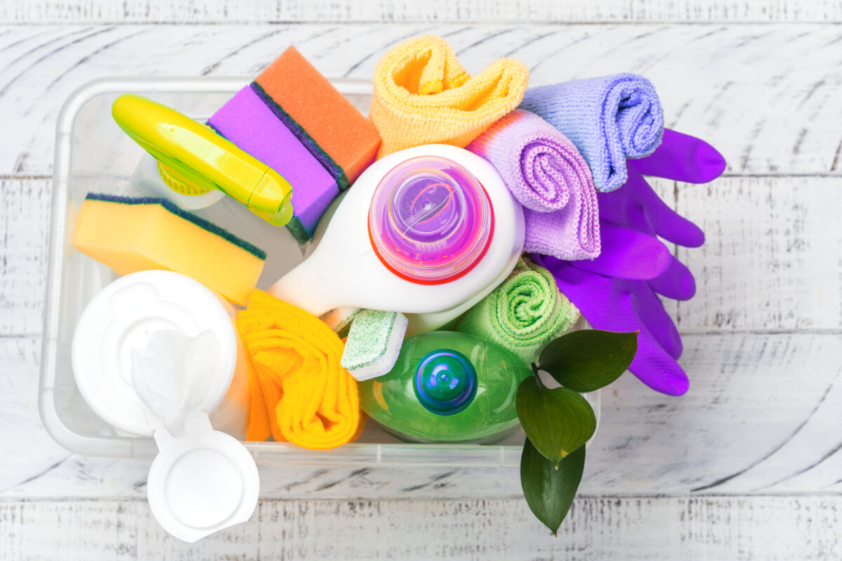 cleaning supplies