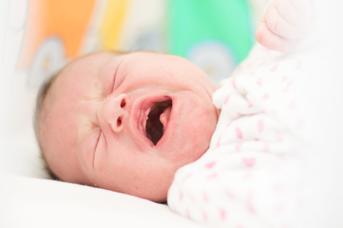 baby crying