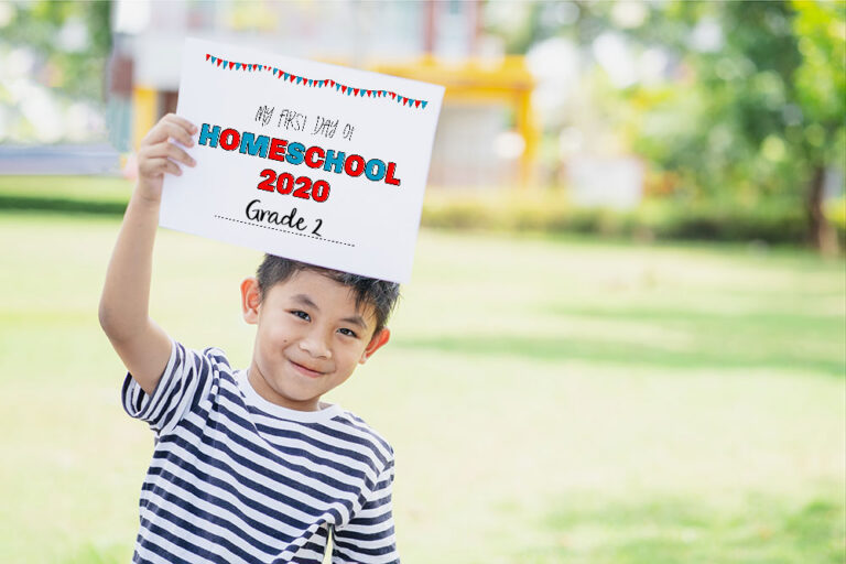 Free First Day of Homeschool Printable Signs