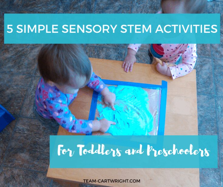 Image for Simple Sensory STEM Activities for Toddlers and Preschoolers