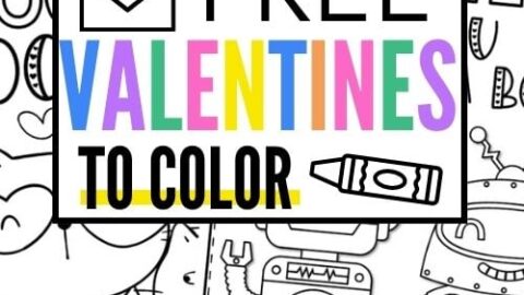 Image for FREE Valentine's Day Coloring Pages