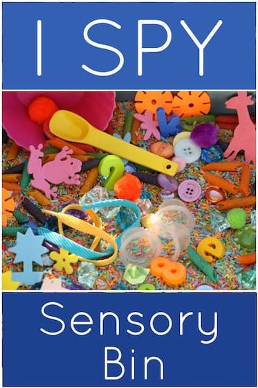 Image for Colourful I Spy Sensory Bin for Toddlers and Preschoolers