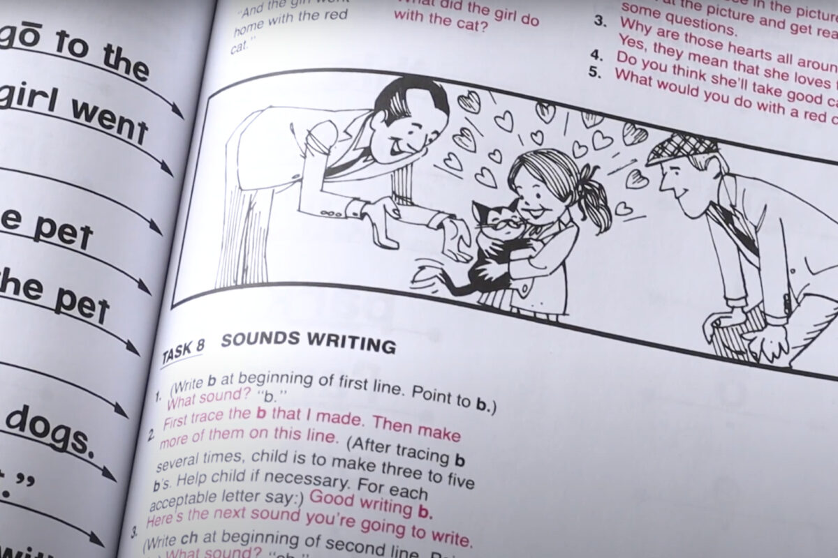 picture found inside how to teach your child to read in 100 easy lessons