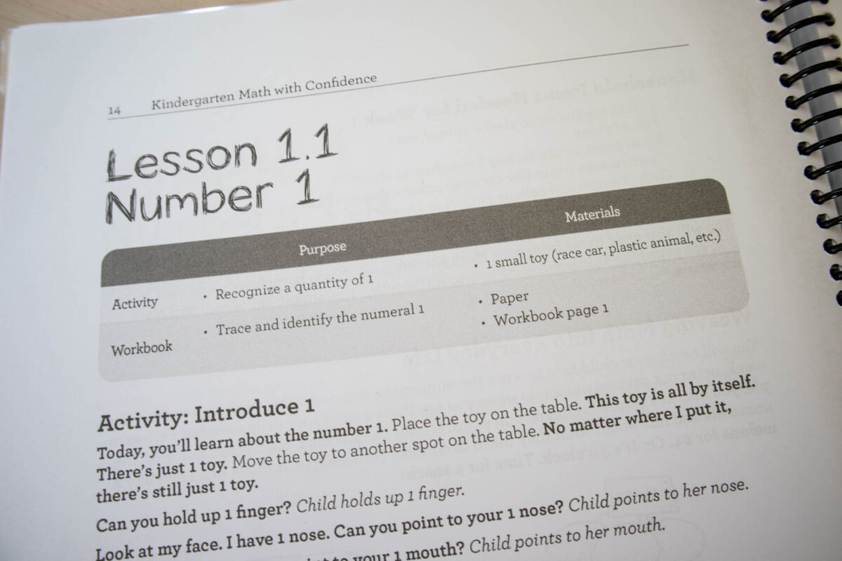 math with confidence lesson overview