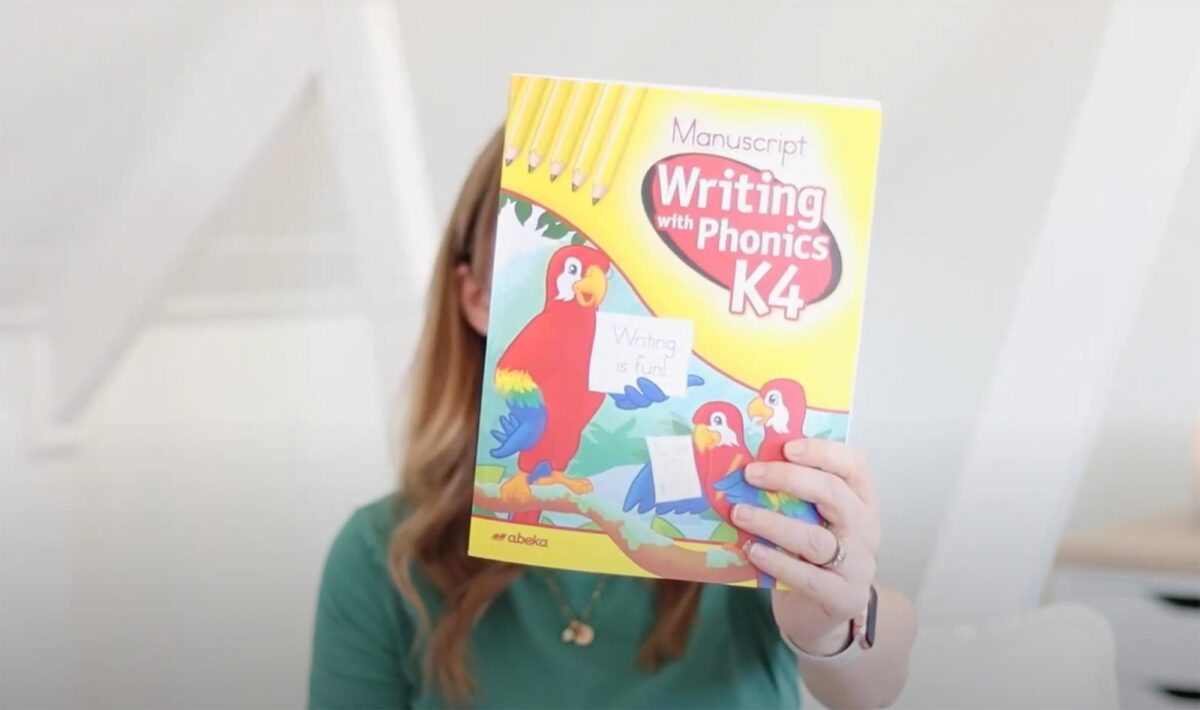 abeka writing with phonics