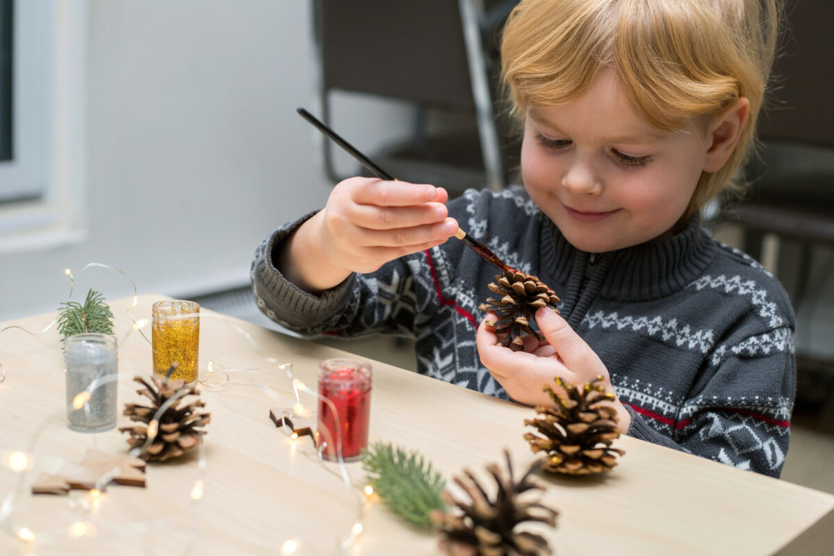 homeschool christmas ideas crafting