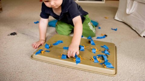 Image for Animal Tape Rescue Activity - Busy Toddler