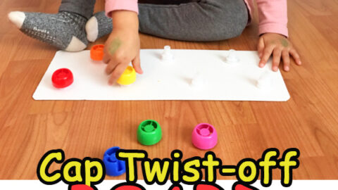 Image for DIY Cap Twist-Off Board: Fine Motor Activity