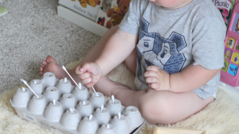 Image for Q-tip Push: A Fun Baby Activity