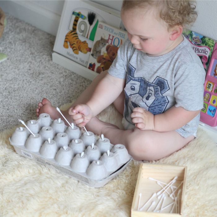 Image for Q-tip Push: A Fun Baby Activity