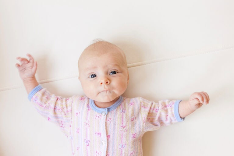 eight week old baby