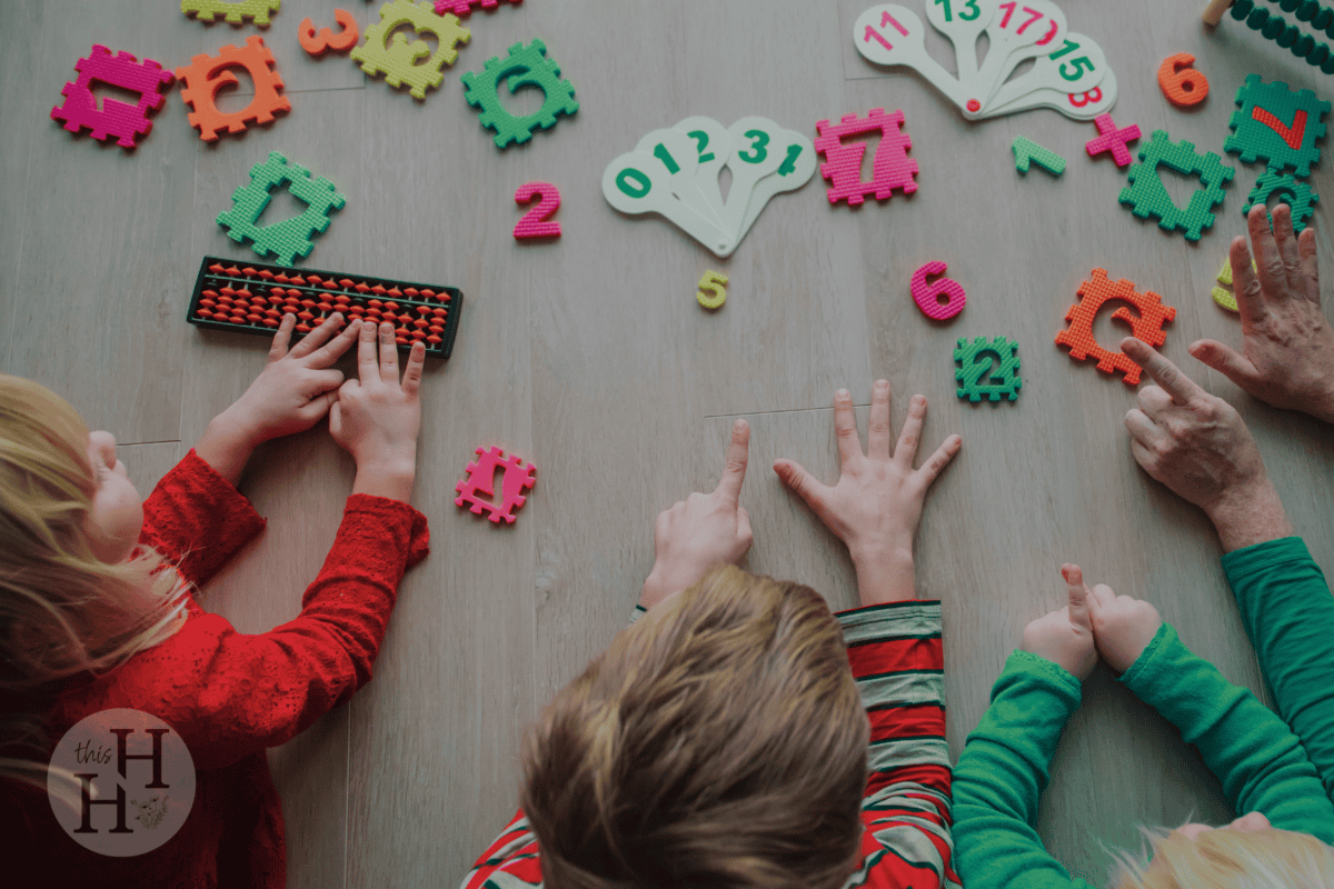 siblings learning together