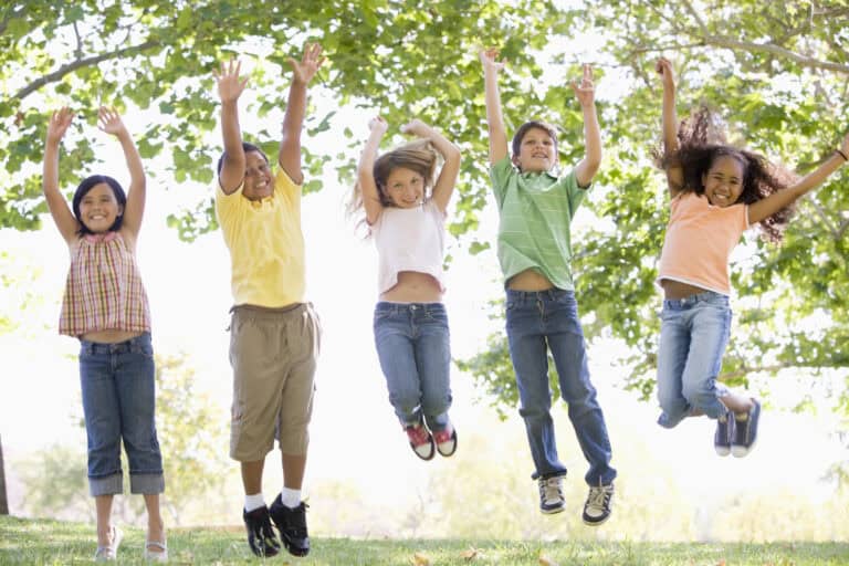 kids having homeschool socialization