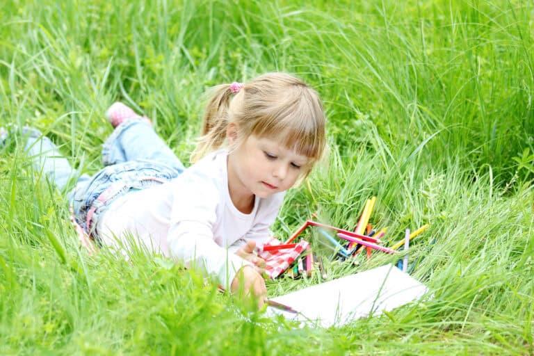child nature journaling