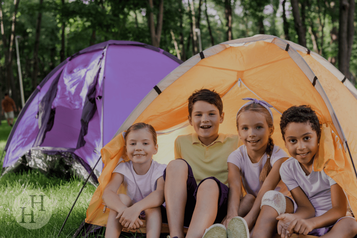kids camping