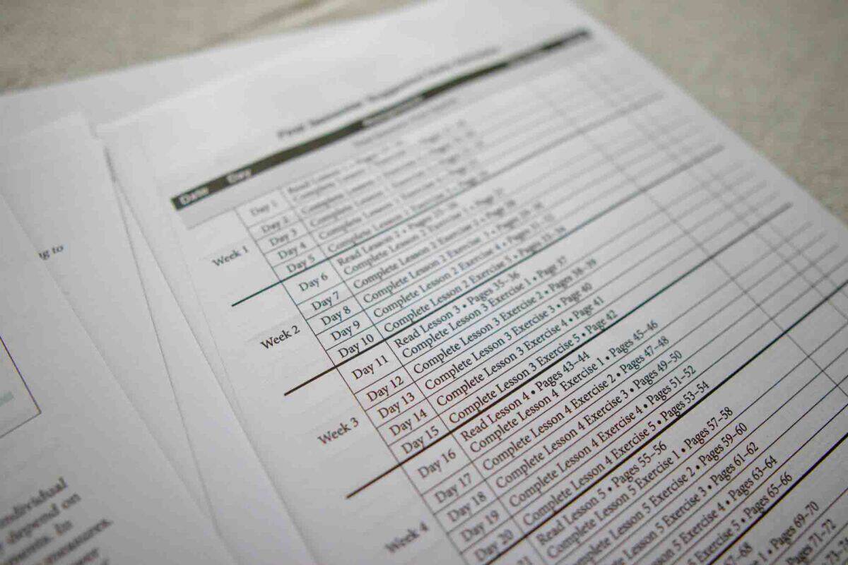 math lessons for a living education schedule