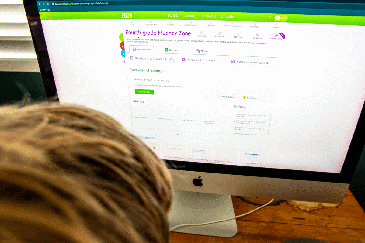 ixl fluency zone