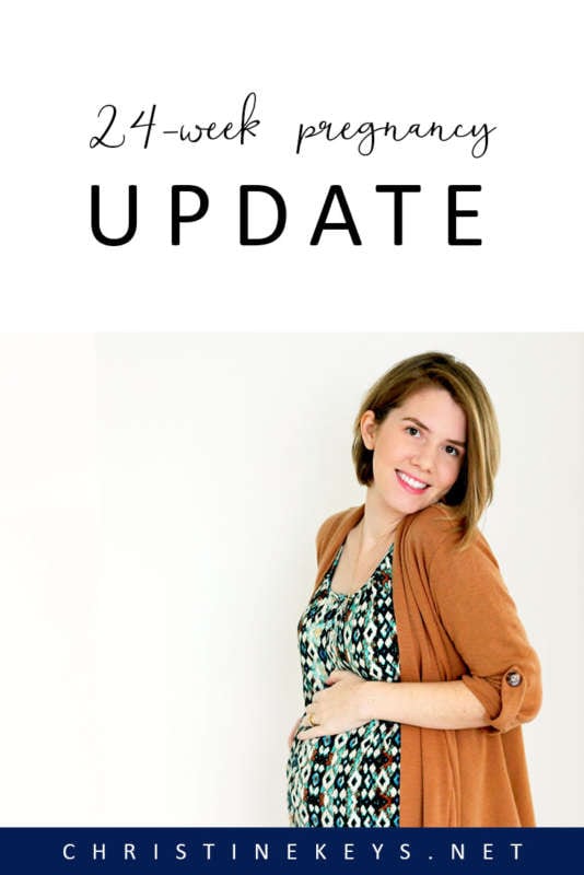 24 Week Pregnancy Update: The Importance of a Support System || In this week's pregnancy update I share all about the challenges that came with being sick, how my SPD pain is, nursery updates, and how thankful I am for the support system I have. #pregnancy #pregnancyupdate #motherhood #babies #newborns #laboranddelivery #parenting